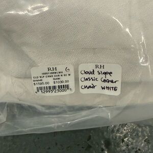 Restoration Hardware Cloud Classic Slipcover Set – White